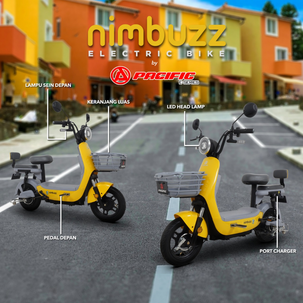 Sepeda Listrik Pacific Nimbuzz 48V500W Electric Bike