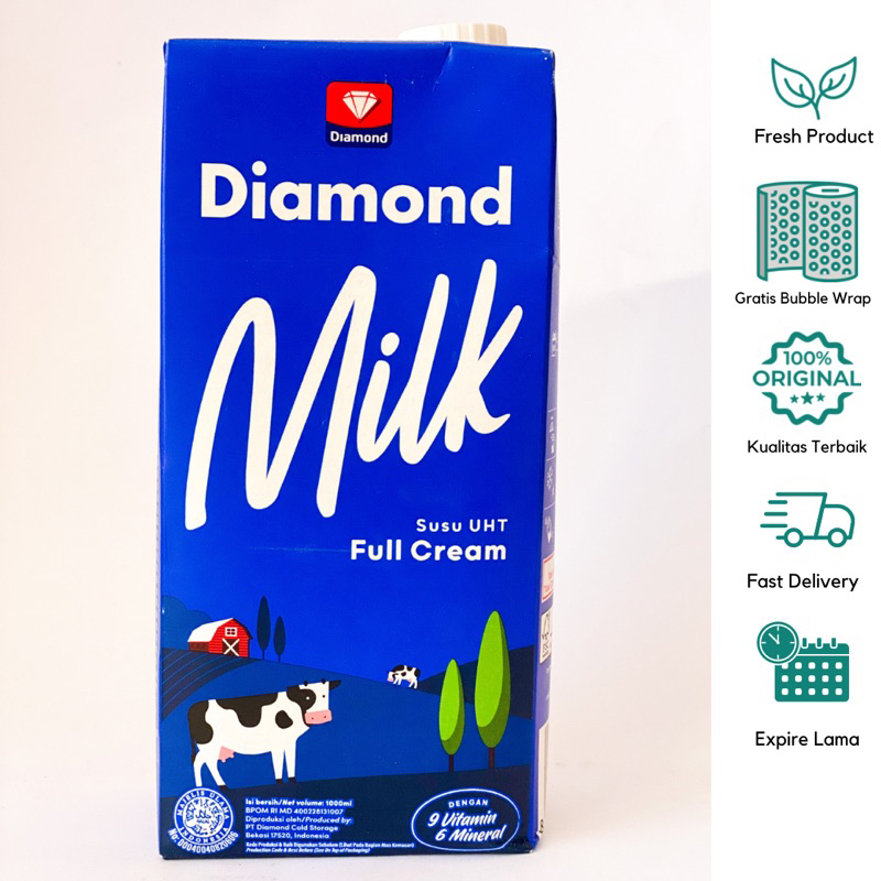 

Susu Uht Diamond Milk Full Cream 1000ml