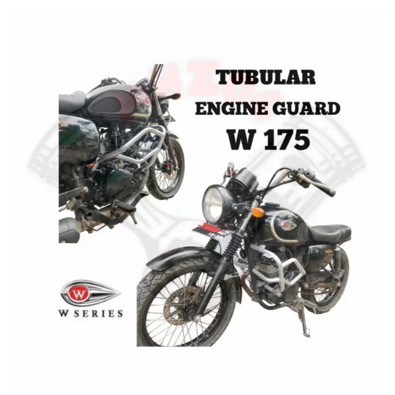 CRASBAR TUBULAR KAWASAKI W175 ENGINE GUARD KAWASAKI W175