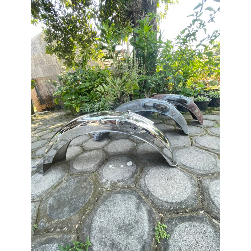 slebor cb 125 full pres nganjuk ada mentah dan crom