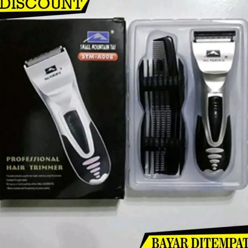 Alat Cukur Rambut Baterai STM-A008 / Hair Clipper battrey STM-A008 / Cukur Rambut Kumis Jenggot