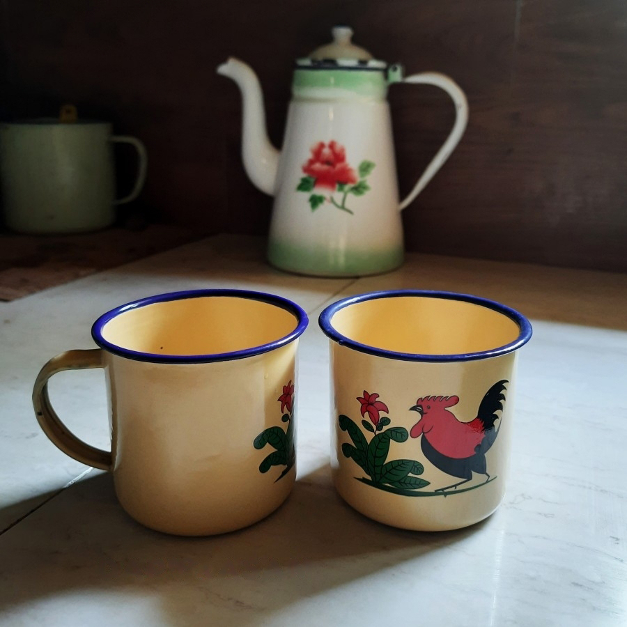 Mug Enamel Jago 7cm