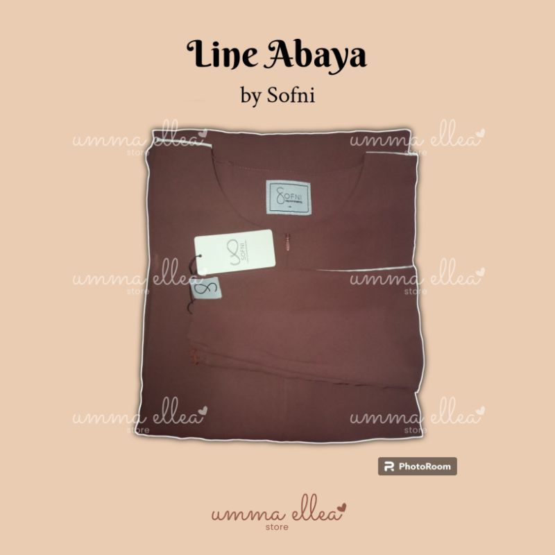 Line Abaya by Sofni