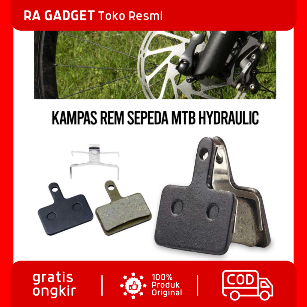 Kampas Rem Sepeda Cakram Bulat Hydraulic Brake Pad / Kampas Rem Sepeda Cakram Bulat Mtb Bmx Listrik 