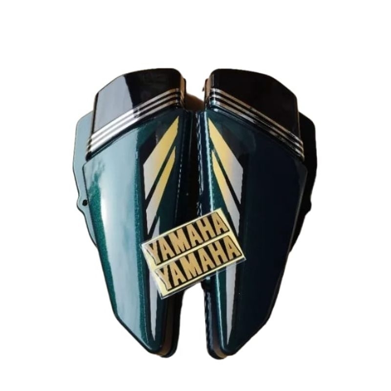 Box Tutup Tepong Kempolan Tepongan Cover Samping RX King RXKING rx king 2002 Hijau Botol