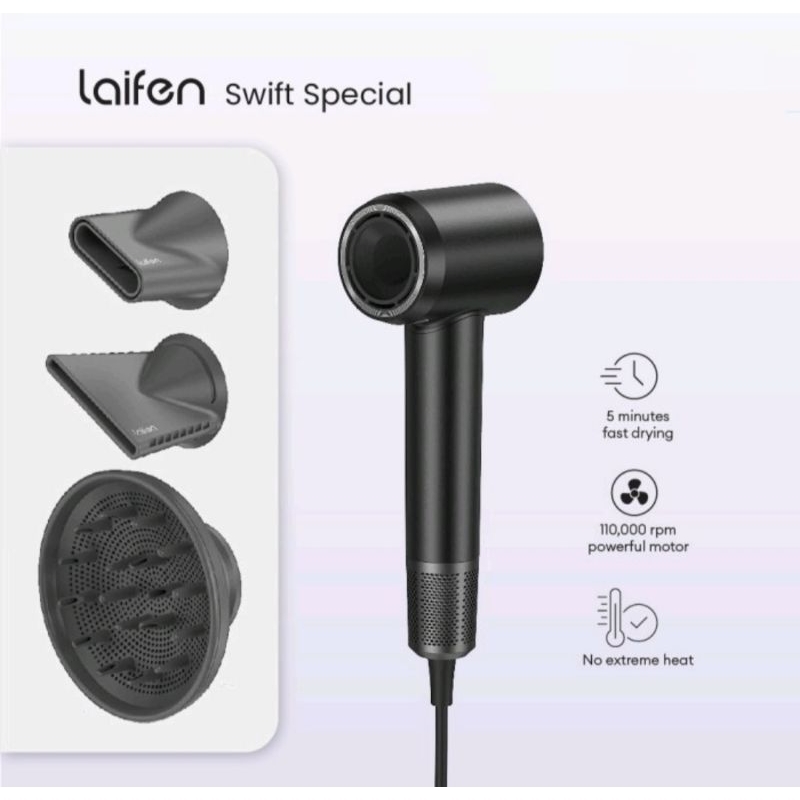 Laifen SWIFT High Speed Hair Dryer Pengering Rambut