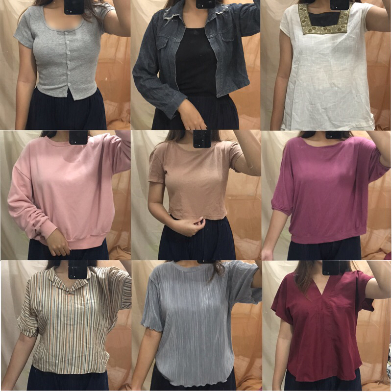 Baju wanita Preloved | Kaos Preloved | Blouse Preloved