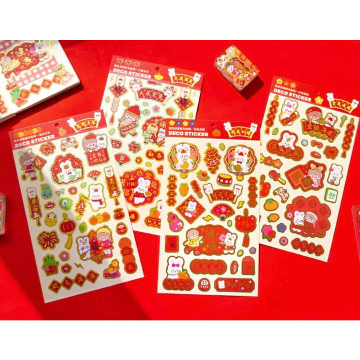 

Stiker Cute Motif Imlek / Stiker Chinese New Years Cute
