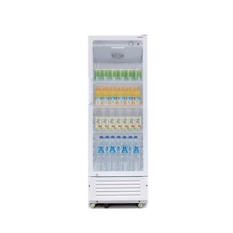 Showcase Sharp 4 Rak SCH210PS / Cooler Display 212 Liter SCH 210PS