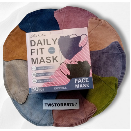 MASKER DUCKBILL MIX WARNA / MOUSON / ALKINDO / YNB / CAREINDO