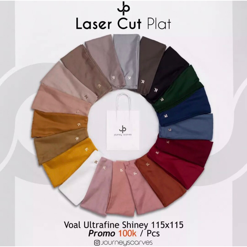 HIJAB JOURNEY LASER CUT PLAT