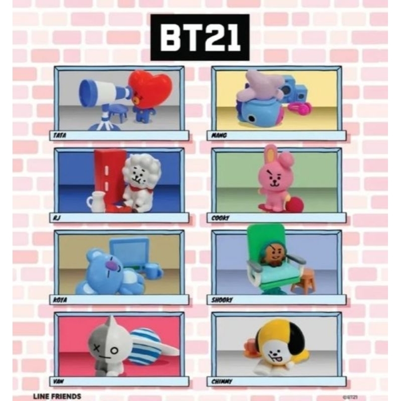 KFC chaki kids edisi BT21 2023