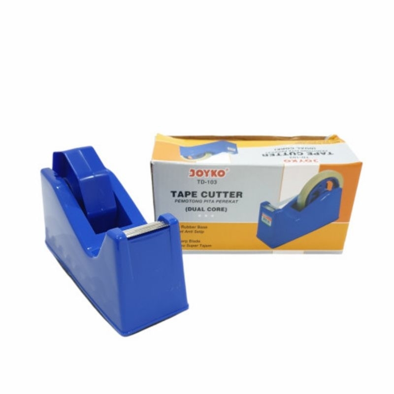 

Joyko - Tape Cutter / Tape Dispenser Pemotong Pita Perekat TD - 103 (DUAL CORE)