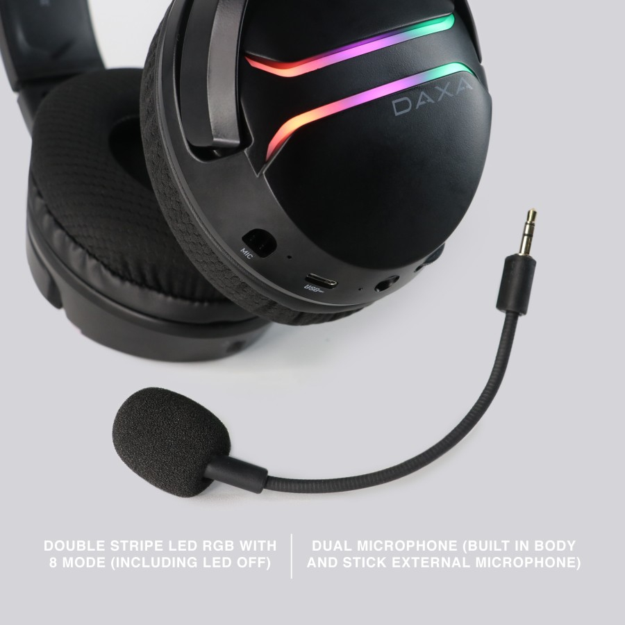 Headset Gaming Rexus Daxa Saturn ST1 RGB