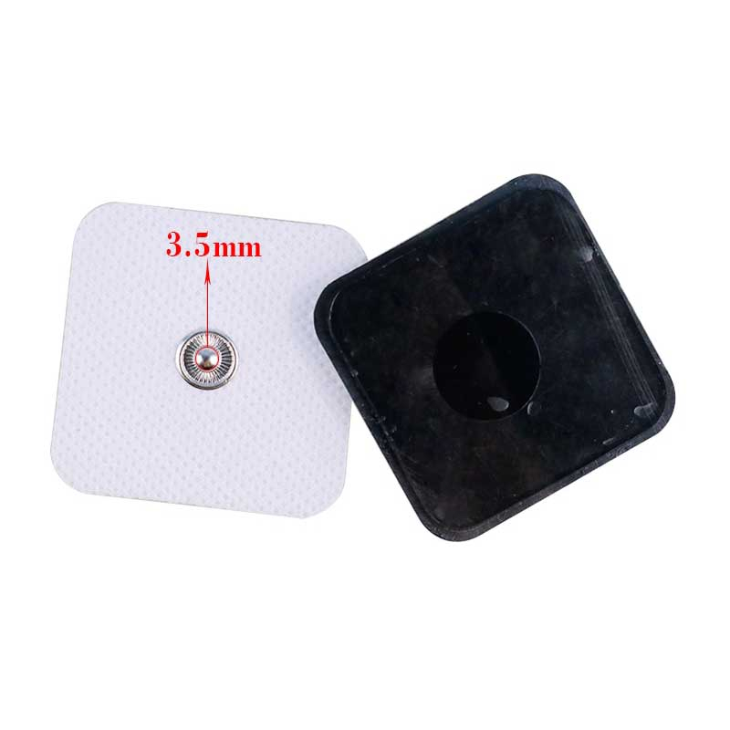 2pcs/set Pad Tens Kancing Pad Electroda EMS Electrode Pads EM 5x5cm