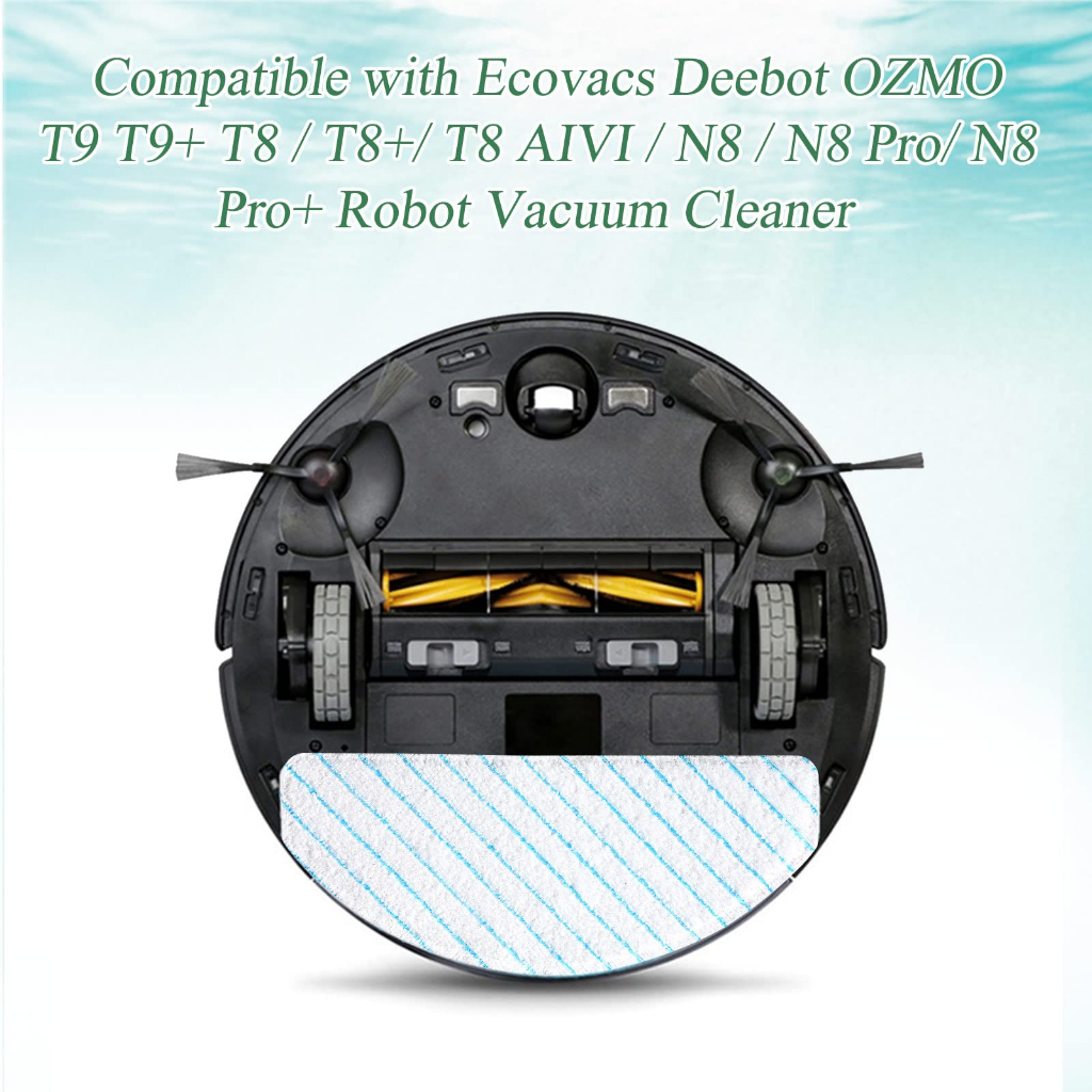 Mopping Cloth Mop Kain Pel Ecovacs Deebot Ozmo T8 AIVI T9 N8 PRO