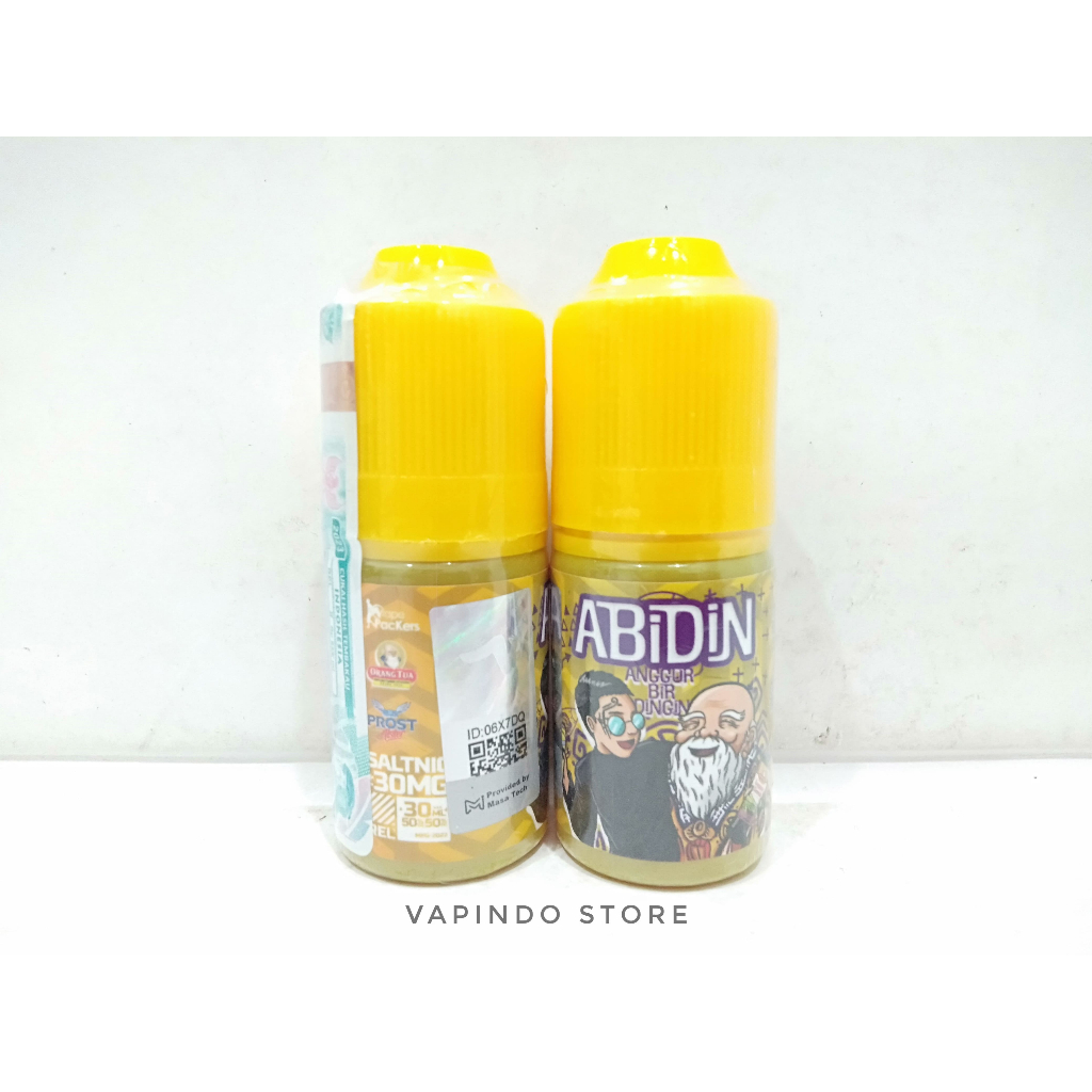 SALT ABIDIN V2 LEMON 30ML SALTNIC BY VAPEPACKERS X OT