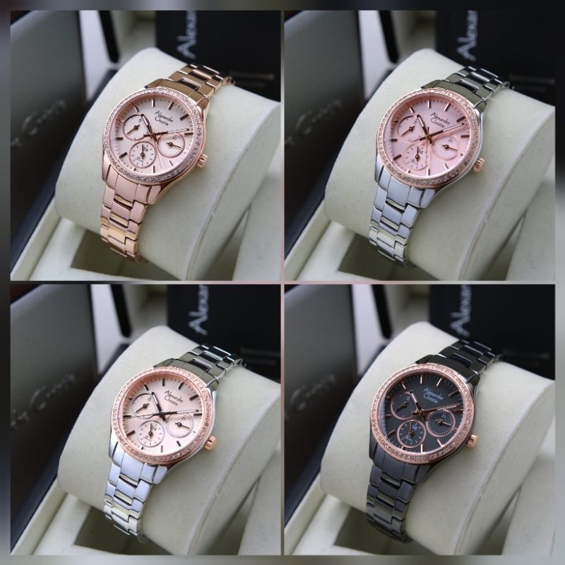 JAM TANGAN WANITA ALEXANDRE CHRISTIE AC2A66 / AC 2A66 ORIGINAL GARANSI RESMI 1 TAHUN