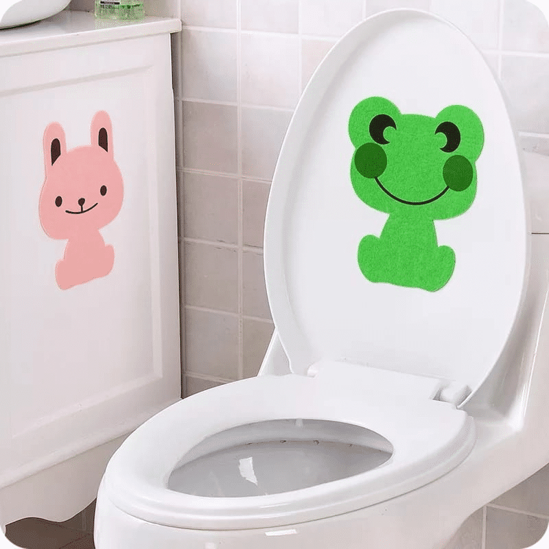 ANG STICKER PENGHARUM TOILET / TEMPELAN KARAKTER PEWANGI RUANGAN KAMAR MANDI