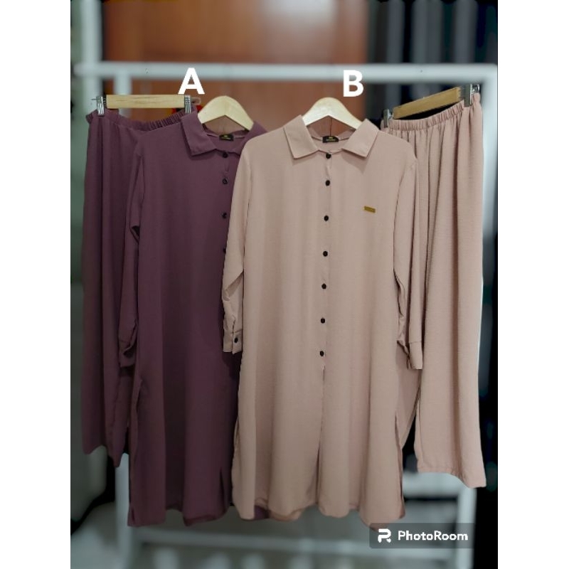 setelan panjang | setelan midi | setelan celana wanita | setlong