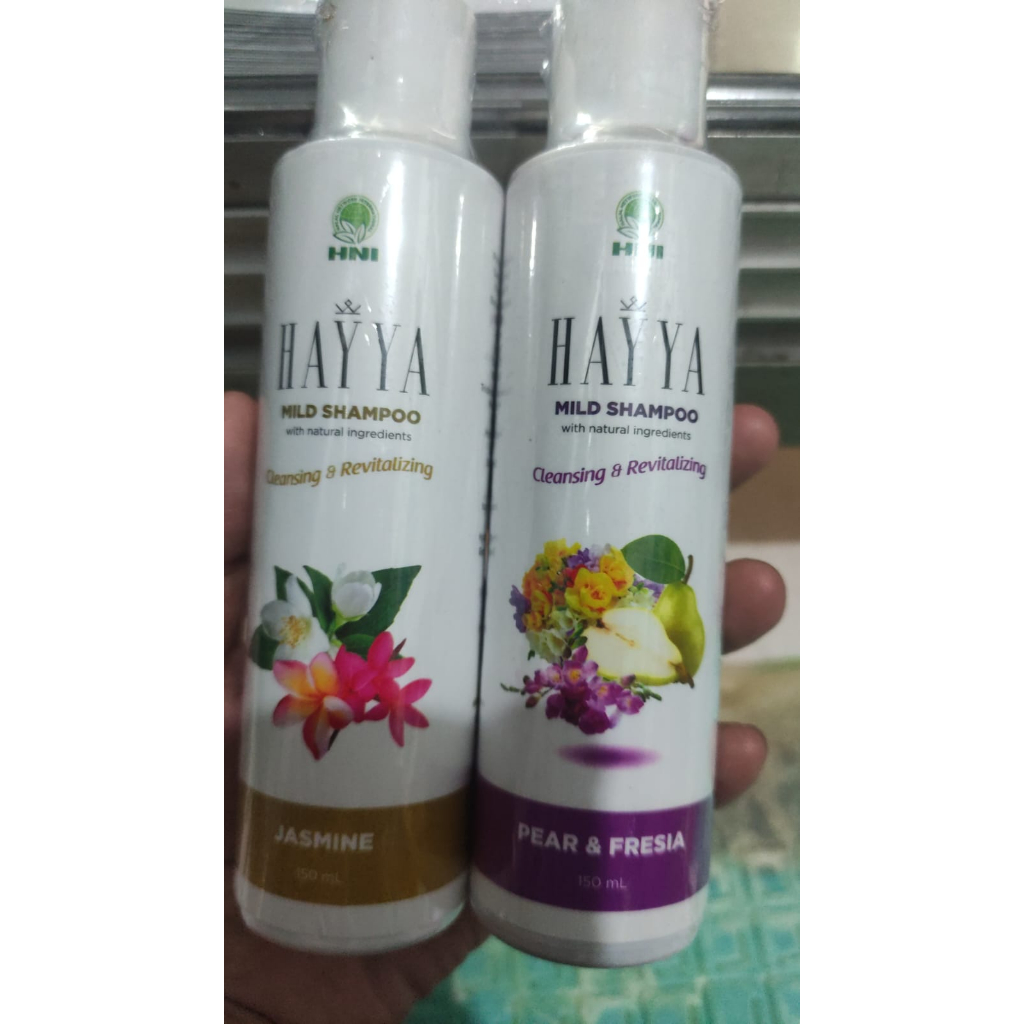 Hayya Shampo 150ml Original HNI HPAI - Shampo Jasmine Pear&Fresia