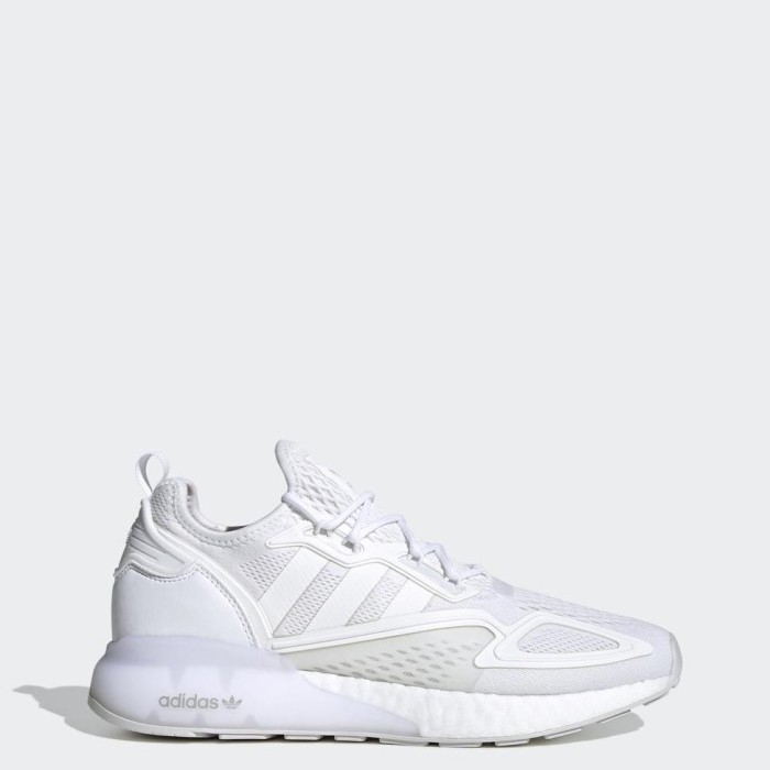Sepatu Olahraga Adidas White ZK 2K Boost Shoes Men FX8834