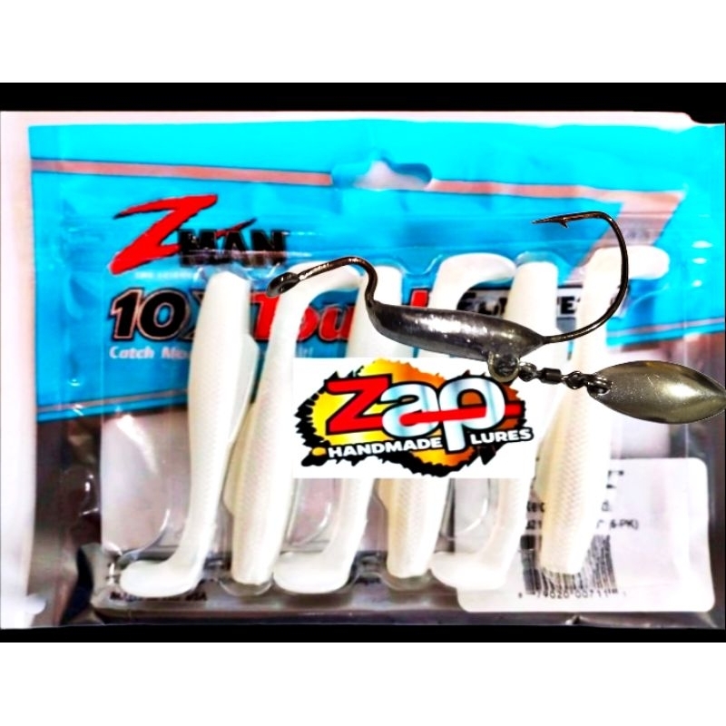 SOFTLURE ZMAN MINNOWZ 8cm Hook blade 3/0 1 pcs