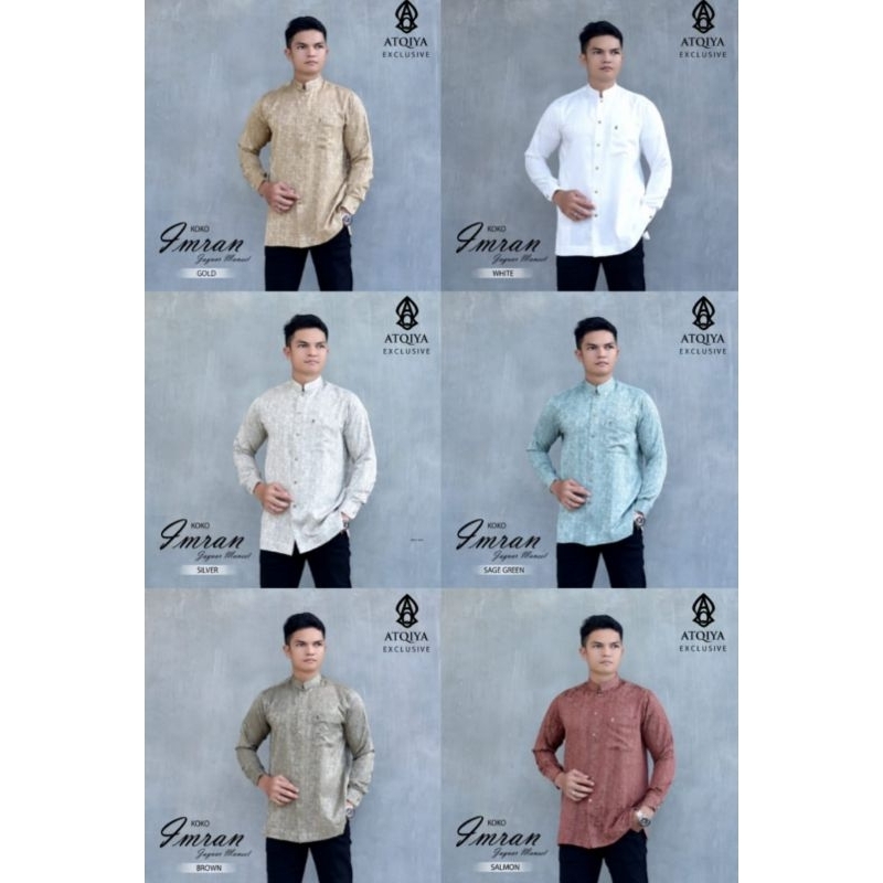 ARRIVAL BAJU KOKO IMRAN JAGUAR MANSET By ATQIYA EXCLUSIVE/KOKO JAGUAR KEREN/BUSANA MUSLIM PRIA/BAJU 