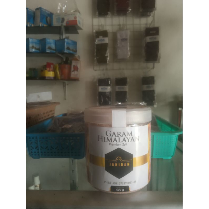 

Garam himalaya salt jahidah 500gr