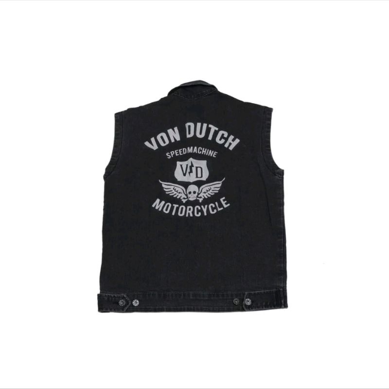 Von Dutch Vest Denim Jacket