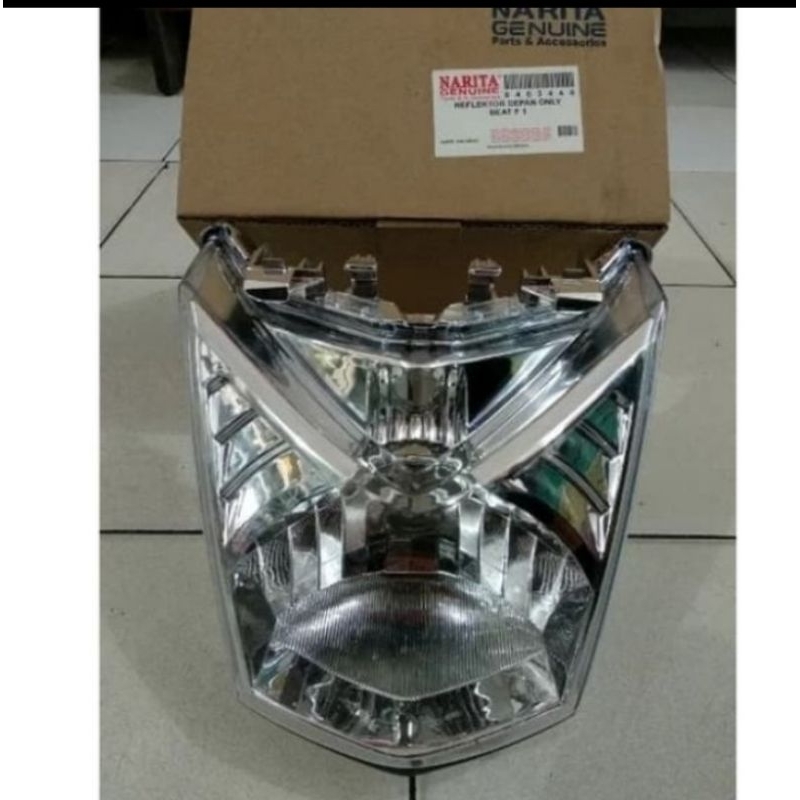 lampu reflektor depan Honda beat 2013