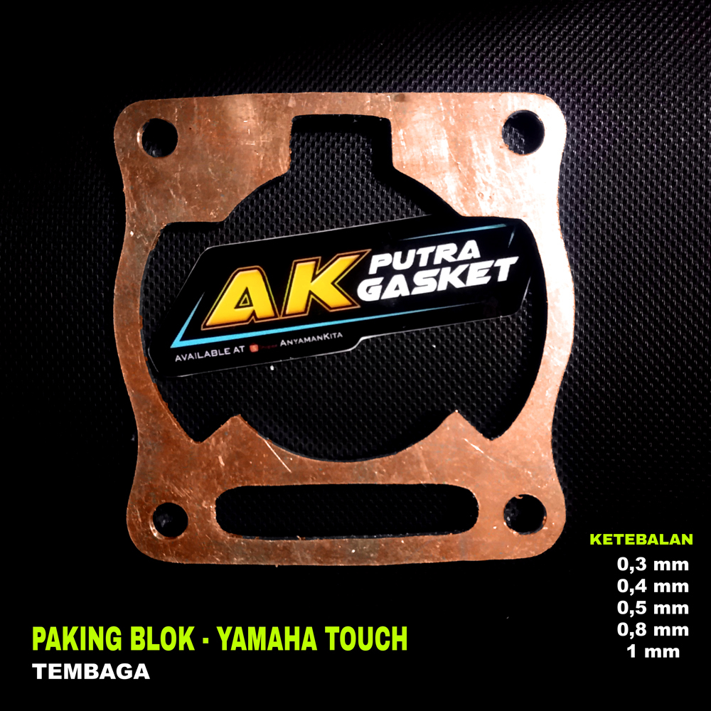 Paking Blok Tembaga Yamaha Touch / Packing Perpak Gasket Touch