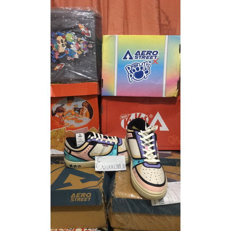 AEROSTREET 2D HOOPS LOW TOSCA PINK