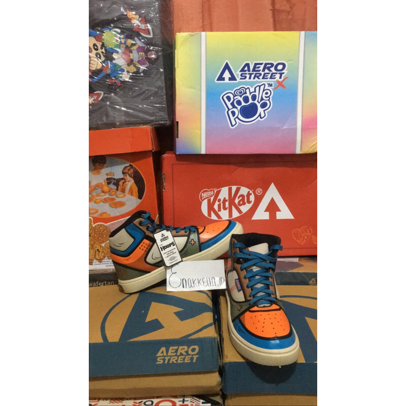 AEROSTREET 2D HOOPS REBORN BIRU OREN