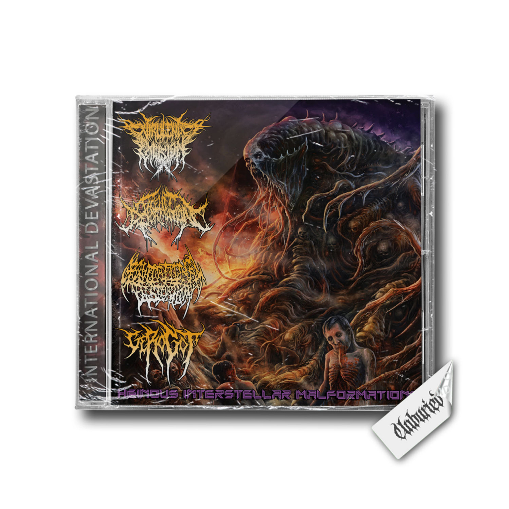 Compact Disc - Heinous Interstellar Malformations - Gerogot / Gravitational Distortion / Facelift De