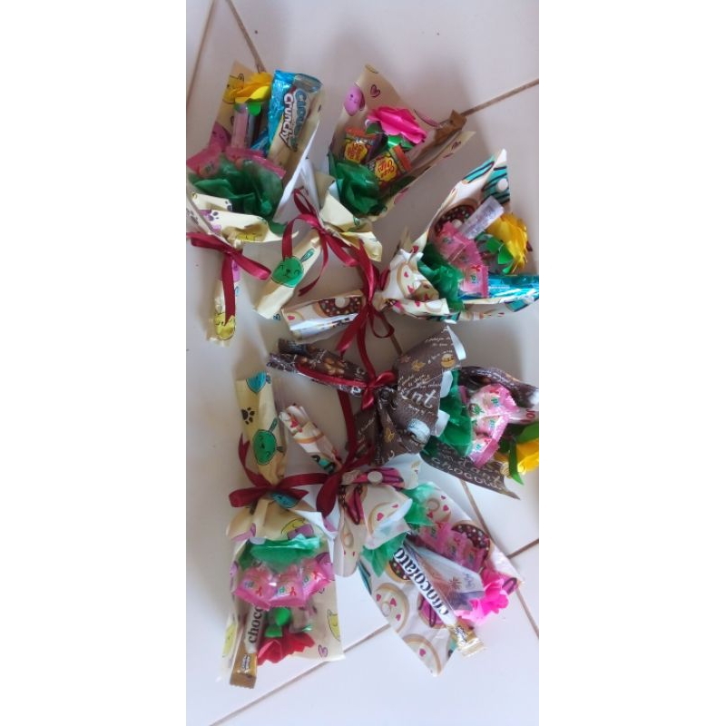 

souvenir mini buket snack