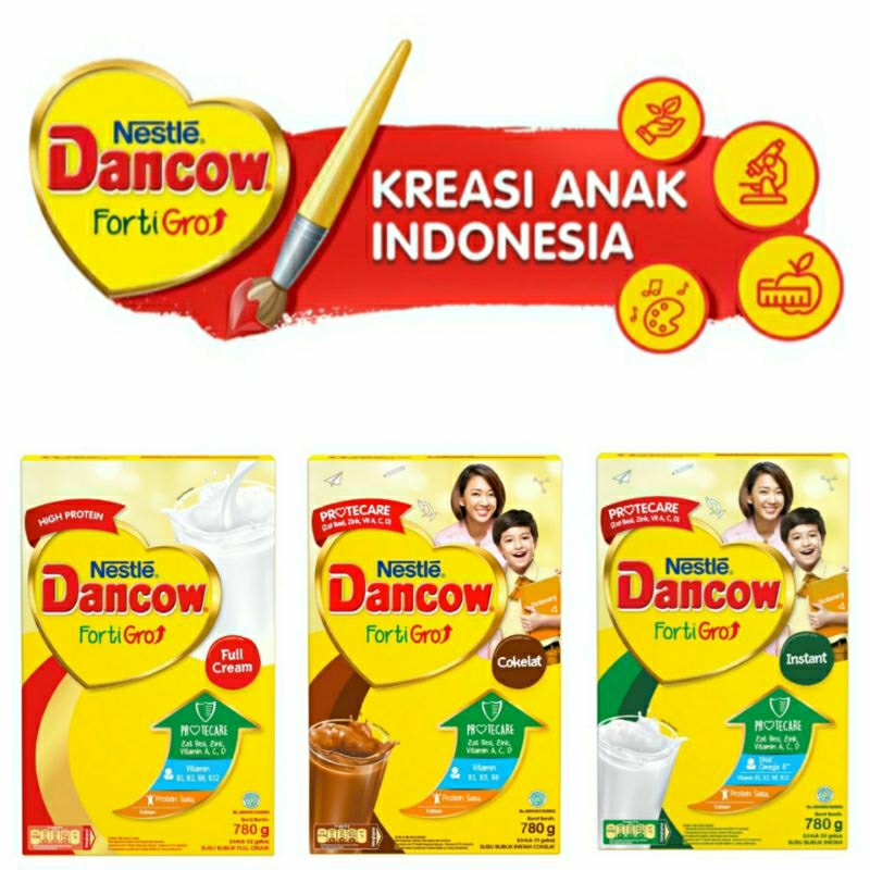 

Dancow / Fortigro / Nestle / Dancow FortiGro Susu Bubuk Instant 780g