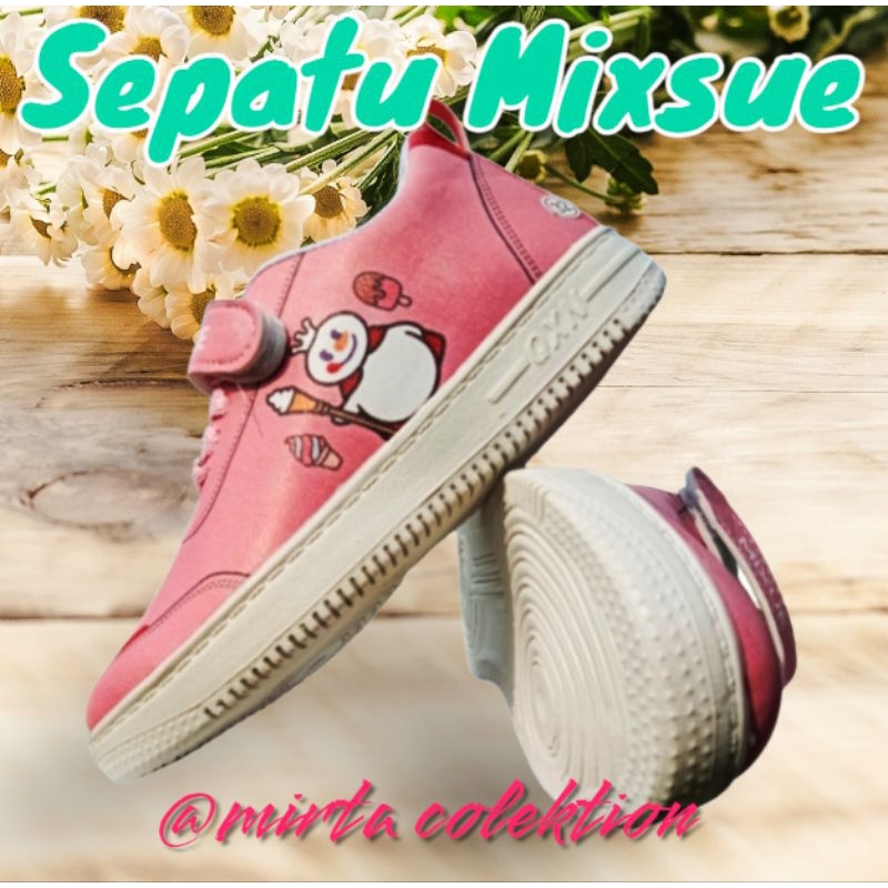 Sepatu Sneaker Anak perempuan Mixue nyaman digunakan murah awet