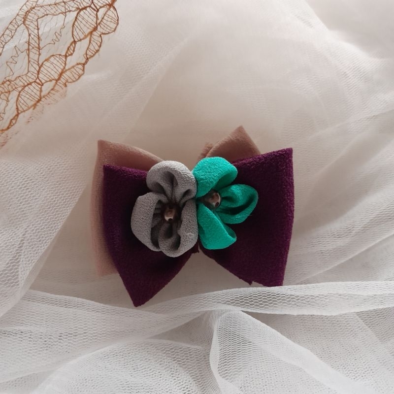 Bros Handmade Pita Kupu-kupu Bunga Kain