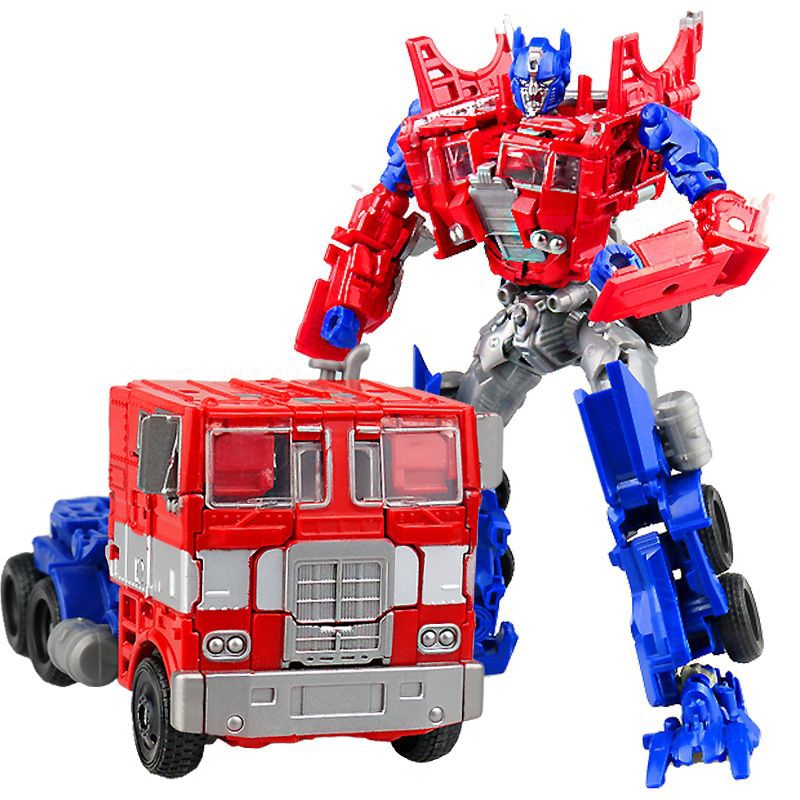 OBRAL Robot Transformers Optimus Prime Seri TM05 &amp; Bumblebee Stinger Besar 19cm