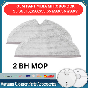 ROBOROCK MIJIA MI  ROBOT  S5,S6 ,T6,S50,S55,S5 MAX,S6 mAXV OEM MOP  MAINBRUSH SIDEBRUSH HEPA FILTER