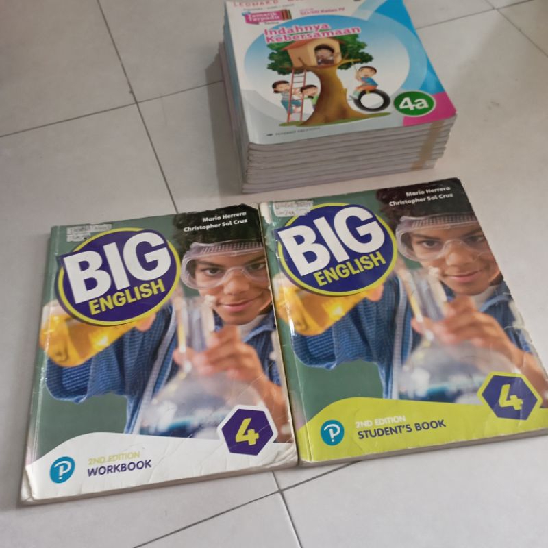 

big english 4 student's book dan work book 2nd edition