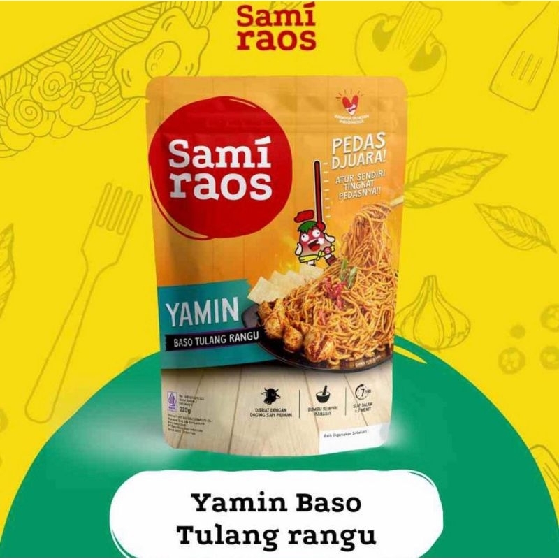 

YAMIN NOODLE / MIE YAMIN / YAMIN NOODLE SAMIRAOS BEST SELLER