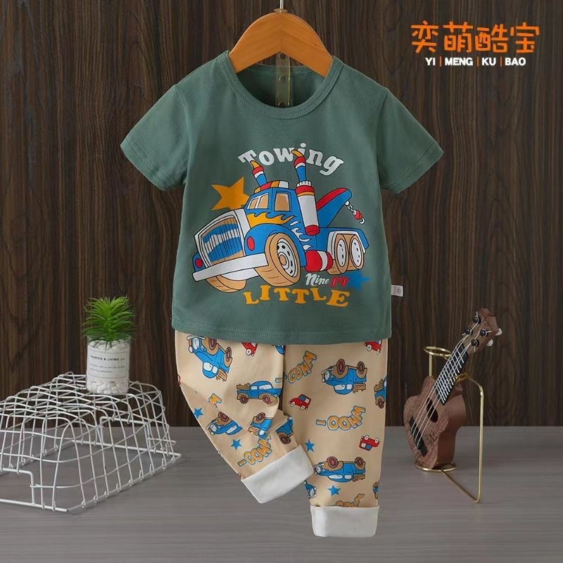 piyama premium kubao baju tidur anak 1-9th cp