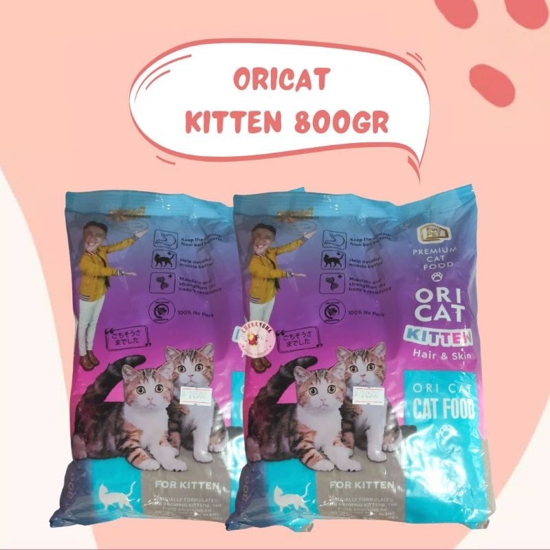 [DRY FOOD] Ori Cat Kitten Repack 800gr