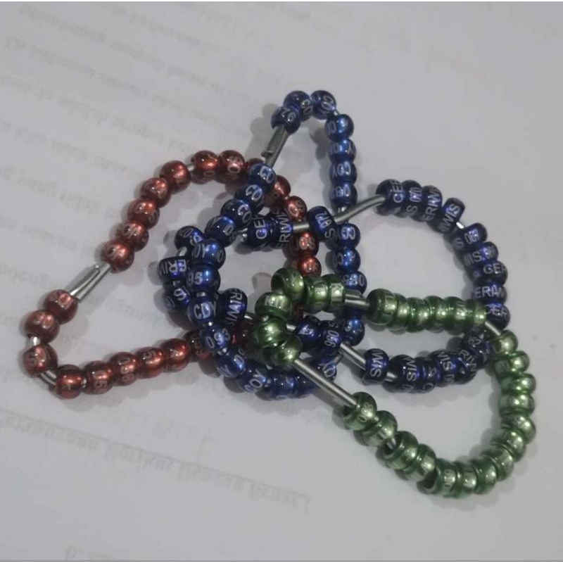 10 pcs Ring burung kenari model donat 3mm