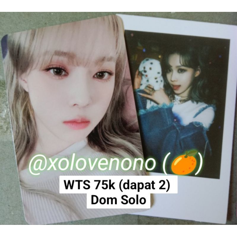 BOOKED PC PHOTOCARD POLAROID WINTER GIRLS