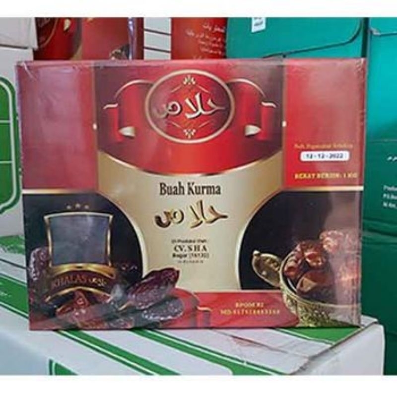 

Kurma Golden Dates Khalas 1 Kg