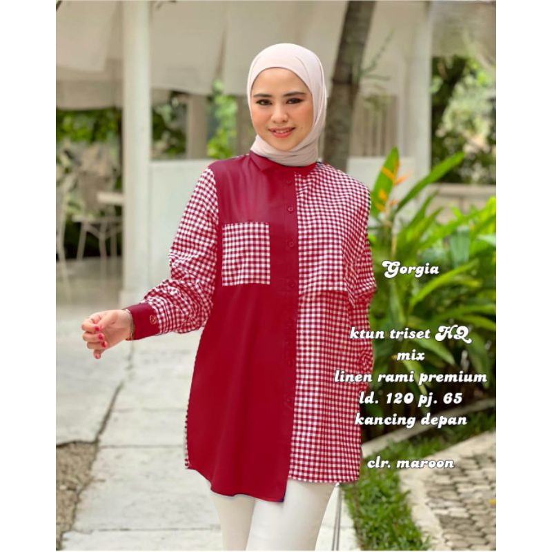 GORGIA LONG TUNIK WANITA