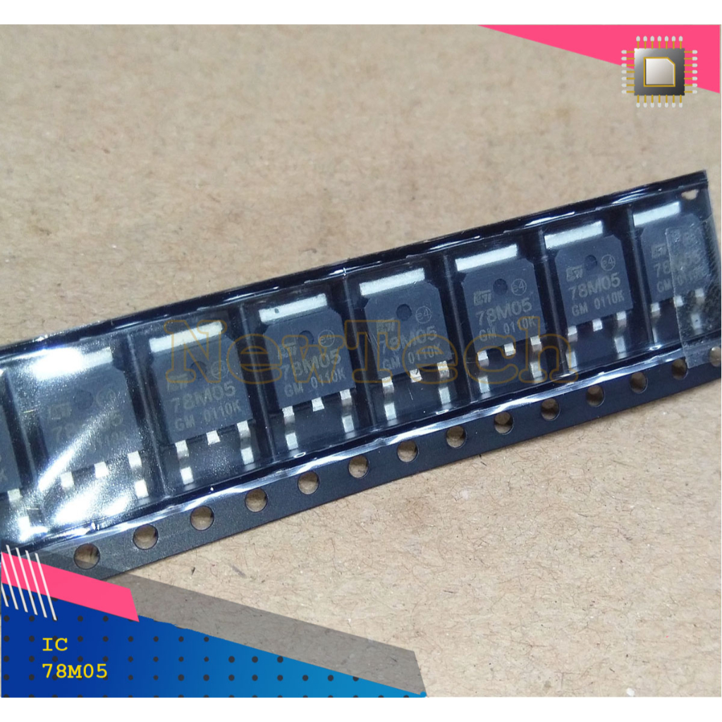 IC 7805 78M05 SMD Voltage Regulator